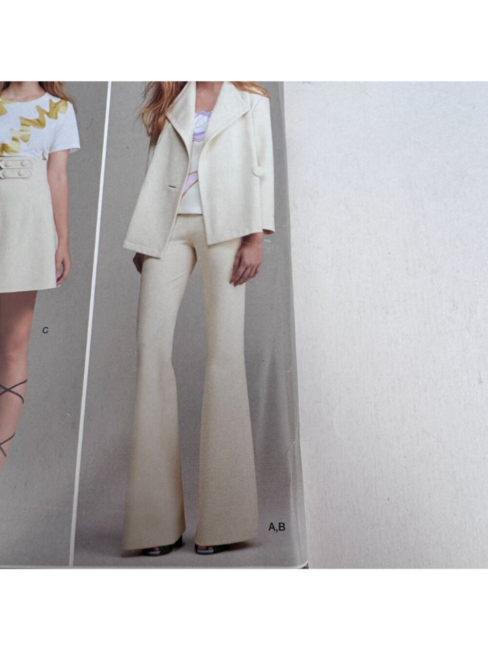 Simplicity Sewing Pattern 8058 Work Suit  Jacket Pants Skirt Modern 12-20 Uncut - Picture 2 of 13
